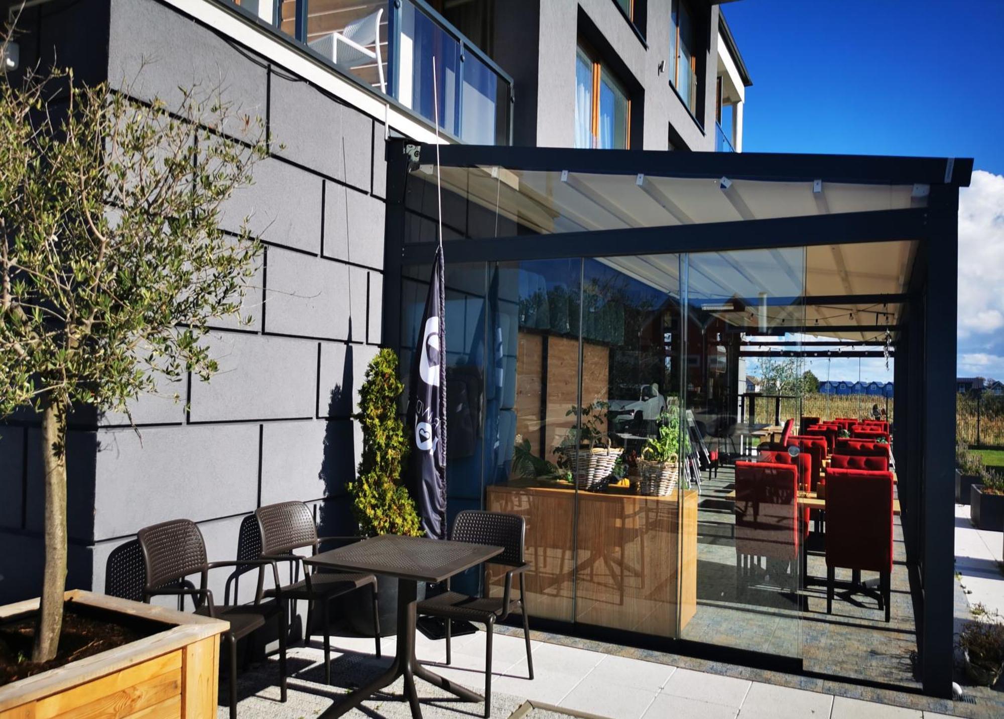 Klimatyzowany Apartament Blue , Sarbinowo Parking Basen Exterior photo